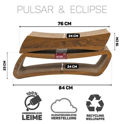 Canadian Cat Company Kratzbrett Set ECLIPSE + PULSAR