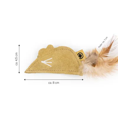Canadian Cat Company Spielkissen aus Leder mit Katzenminze Canadian Cat Company Spielkissen aus Leder mit Katzenminze