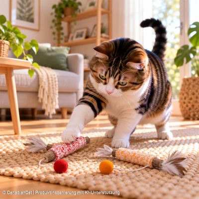 Canadian Cat Company Katzenspielzeug 2er-Set Matatabi-Stick