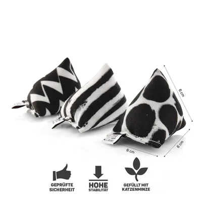 Canadian Cat Company 3er-Set Katzenminze Mini-Pyramiden Canadian Cat Company 3er-Set Katzenminze Mini-Pyramiden