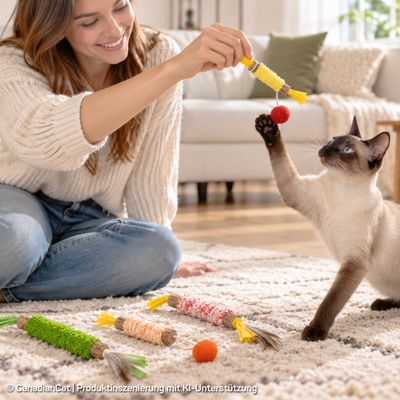 Canadian Cat Company Katzenspielzeug aus Matatabi Stick