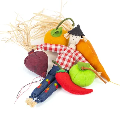 Canadian Cat Company 6er-Set Spielkissen Obst Gemüse & Vogelscheuche Catnip Canadian Cat Company 6er-Set Spielkissen Obst Gemüse & Vogelscheuche Catnip