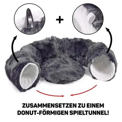 Canadian Cat Company Katzentunnel OTIS Donut-Tunnel inkl. Liegekissen Canadian Cat Company Katzentunnel OTIS Donut-Tunnel inkl. Liegekissen