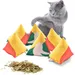 Canadian Cat Company Schmusekissen 6er-Set Katzenminze Pyramide XL
