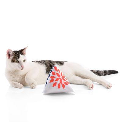Canadian Cat Company Schmusekissen 6er-Set Katzenminze Pyramide XL