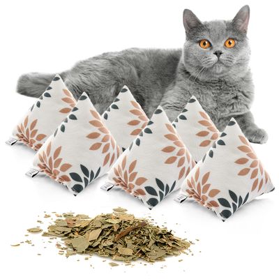 Canadian Cat Company Schmusekissen 6er-Set Katzenminze Pyramide XL