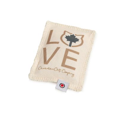 Canadian Cat Company Katzenkissen LOVE mit Baldrian