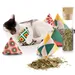 Canadian Cat Company Schmusekissen 6er-Set Katzenminze Pyramide XL
