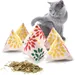 Canadian Cat Company Schmusekissen 6er-Set Katzenminze Pyramide XL
