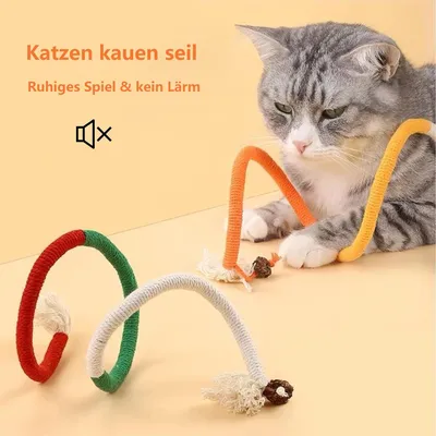 Yiankon Kauseile für Katzen 3er-Set mit natürlicher Katzenminze