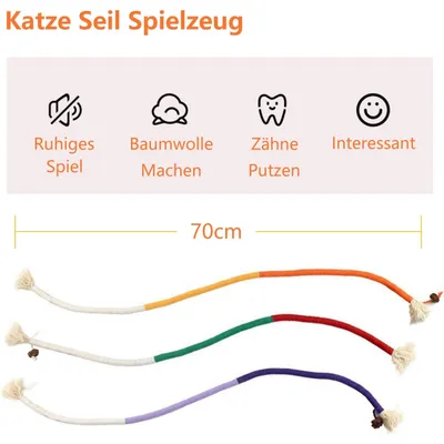 Yiankon Kauseile für Katzen 3er-Set mit natürlicher Katzenminze Yiankon Kauseile für Katzen 3er-Set mit natürlicher Katzenminze