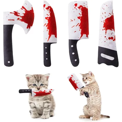 Yiankon Chat Jouets Couteau Herbe à Chat Silvervine Peluche