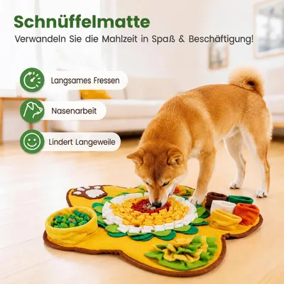 Yiankon Chien Tapis de Fouille 60 cm Interactif d'Occupation Anti-Stress