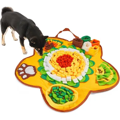 Yiankon Chien Tapis de Fouille 60 cm Interactif d'Occupation Anti-Stress Yiankon Chien Tapis de Fouille 60 cm Interactif d'Occupation Anti-Stress