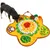 Yiankon Chien Tapis de Fouille 60 cm Interactif d'Occupation Anti-Stress Yiankon Chien Tapis de Fouille 60 cm Interactif d'Occupation Anti-Stress