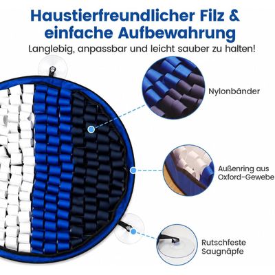 Yiankon Tapis de Fouille Chien Chiot Interactif 50 cm