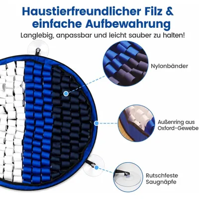 Yiankon Tapis de Fouille Chien Chiot Interactif 50 cm Yiankon Tapis de Fouille Chien Chiot Interactif 50 cm
