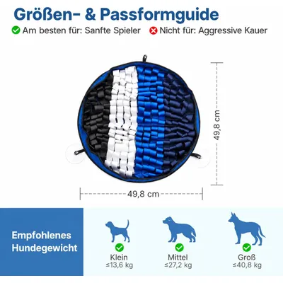Yiankon Tapis de Fouille Chien Chiot Interactif 50 cm Yiankon Tapis de Fouille Chien Chiot Interactif 50 cm