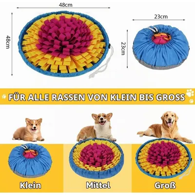 Yiankon Hund Schnüffelteppich für langsames Füttern