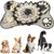 Yiankon chien tapis de fouille 63 x 43CM Yiankon chien tapis de fouille 63 x 43CM