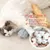 Yiankon Katzenkissen, 3er-Set mit Bio-Katzenminze, Grau, Orange und Grün Yiankon Katzenkissen, 3er-Set mit Bio-Katzenminze, Grau, Orange und Grün