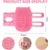 Yiankon Brosse auto-toilettage chat silicone, 78 picots à fixer Yiankon Brosse auto-toilettage chat silicone, 78 picots à fixer
