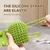 Yiankon Brosse auto-toilettage chat silicone, 63 picots à fixer Yiankon Brosse auto-toilettage chat silicone, 63 picots à fixer