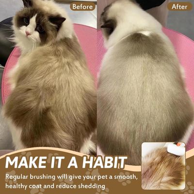 Yiankon Peigne chien auto-démêlant pour sous-poil et chat