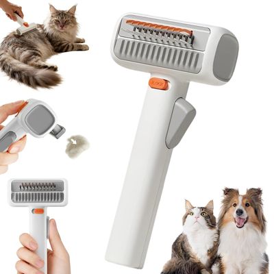 Yiankon Peigne chien auto-démêlant pour sous-poil et chat