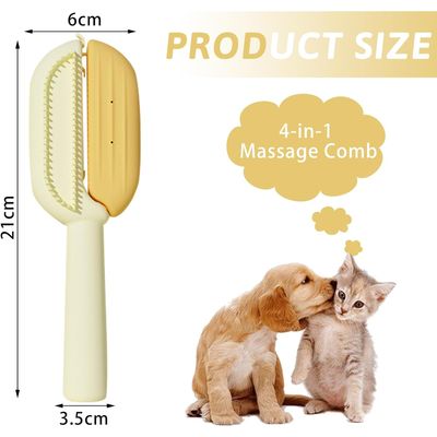 Yiankon Brosse chat à réservoir d’eau pour nettoyage rapide