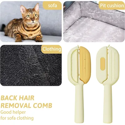 Yiankon Brosse chat à réservoir d’eau pour nettoyage rapide Yiankon Brosse chat à réservoir d’eau pour nettoyage rapide