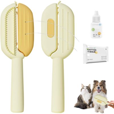 Yiankon Brosse chat à réservoir d’eau pour nettoyage rapide