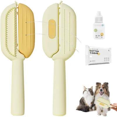 Yiankon Brosse chat à réservoir d’eau pour nettoyage rapide