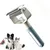Yiankon Brosse chat double face avec réservoir à poils Yiankon Brosse chat double face avec réservoir à poils