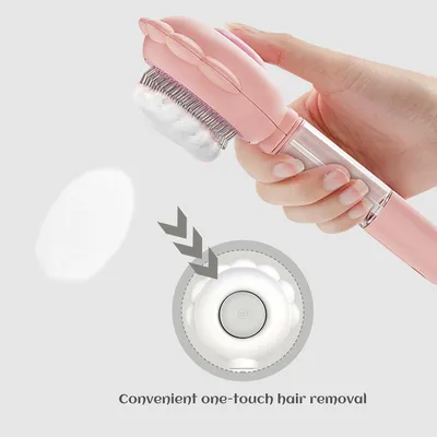 Yiankon Brosse vapeur 3 en 1 pour chien et chat