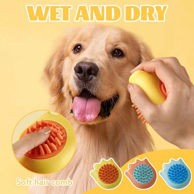 Yiankon Gant de lavage chien et chat en silicone douce