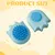 Yiankon Gant de lavage chien et chat en silicone douce