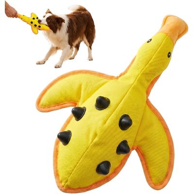 Yiankon Hundespielzeug Ente mit Quietscher