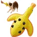 Yiankon Hundespielzeug Ente mit Quietscher