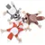 Yiankon Hundespielzeug quietschendes Seilknoten Yiankon Hundespielzeug quietschendes Seilknoten