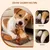 Fukumaru Peluches chien bruissantes sans garniture Design forme d'écureuil Fukumaru Peluches chien bruissantes sans garniture Design forme d'écureuil