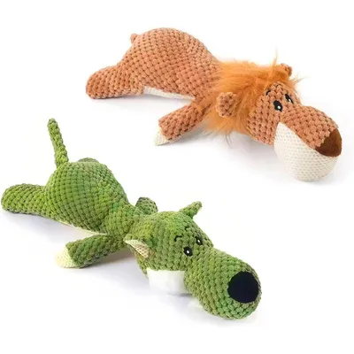Yiankon Jouets Chien Couineur Peluche pour Traction