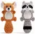 Yiankon Jouets Chien Couineurs Lot de 2, Peluche Sans Rembourrage Yiankon Jouets Chien Couineurs Lot de 2, Peluche Sans Rembourrage