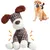 Fukumaru Peluche chien indestructible avec bruisseur amusant Fukumaru Peluche chien indestructible avec bruisseur amusant