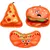 Yiankon Hundespielzeug ohne Füllung Burger Hotdog und Pizza Yiankon Hundespielzeug ohne Füllung Burger Hotdog und Pizza