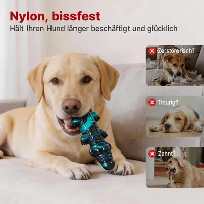 Yiankon Jouet à Mâcher Chien Crocodile Nylon
