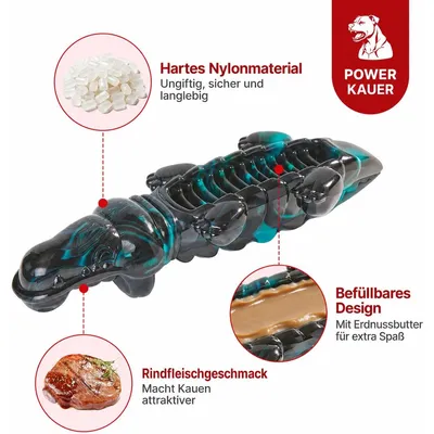 Yiankon Hunde-Kauspielzeug Krokodil Nylo Yiankon Hunde-Kauspielzeug Krokodil Nylo