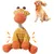 Fukumaru Peluche chien indestructible avec bruisseur amusant Fukumaru Peluche chien indestructible avec bruisseur amusant