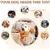 Fukumaru Peluche chien indestructible avec bruisseur amusant Fukumaru Peluche chien indestructible avec bruisseur amusant