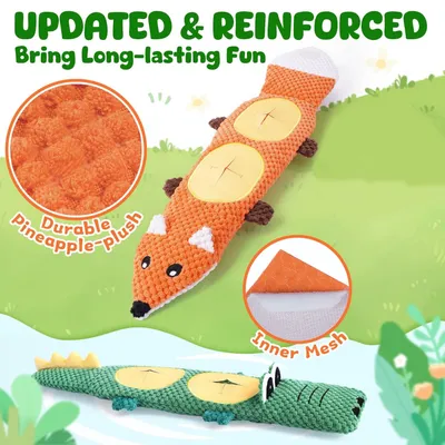 Fukumaru Jouets chien indestructibles avec bruisseur durable